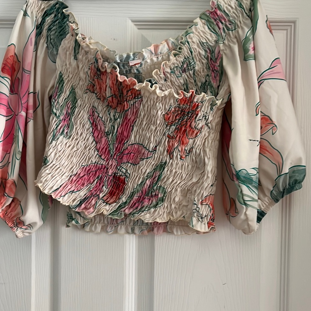 Beautiful silky top